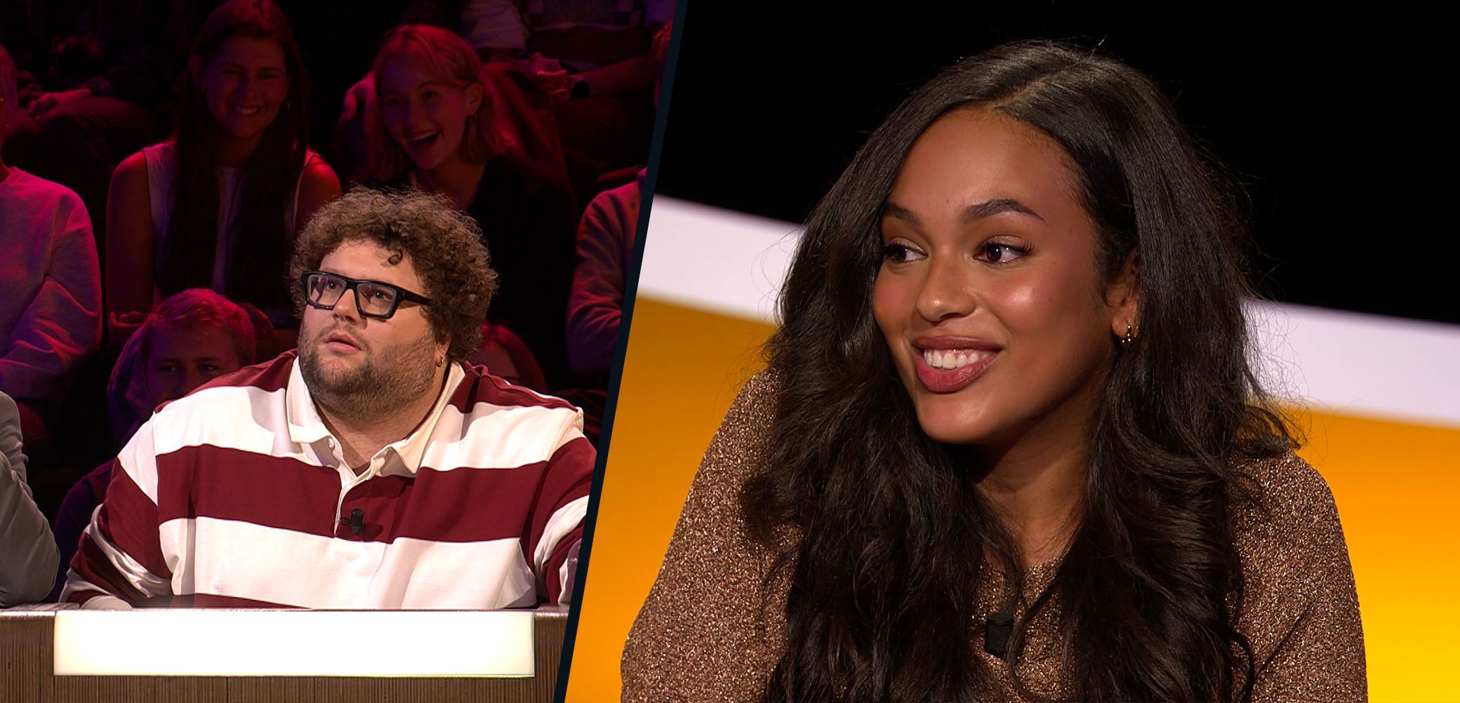 Miss België Kenza Ameloot debuteert in De Slimste Mens ter Wereld