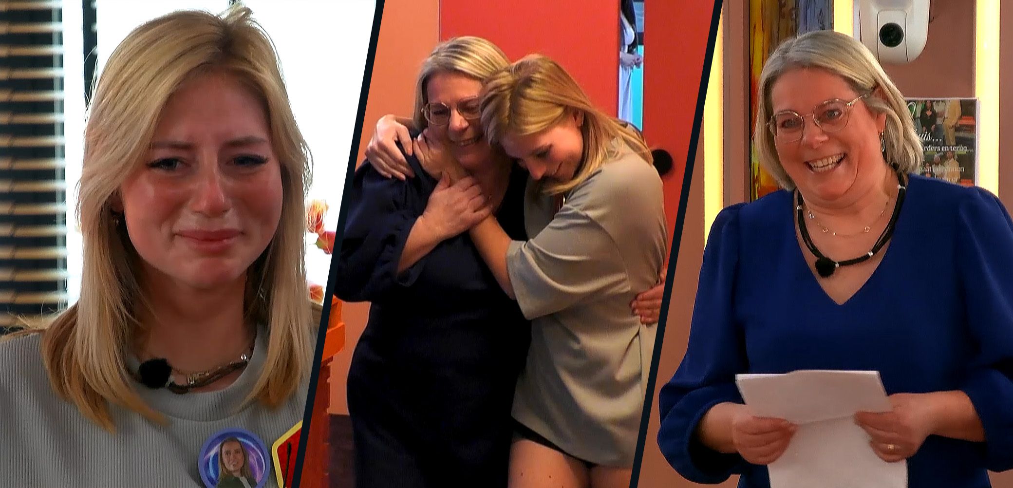 Sharice doorbreekt de freeze voor Jolien: "Pak je mama gewoon vast, dit kan ik niet aanzien"