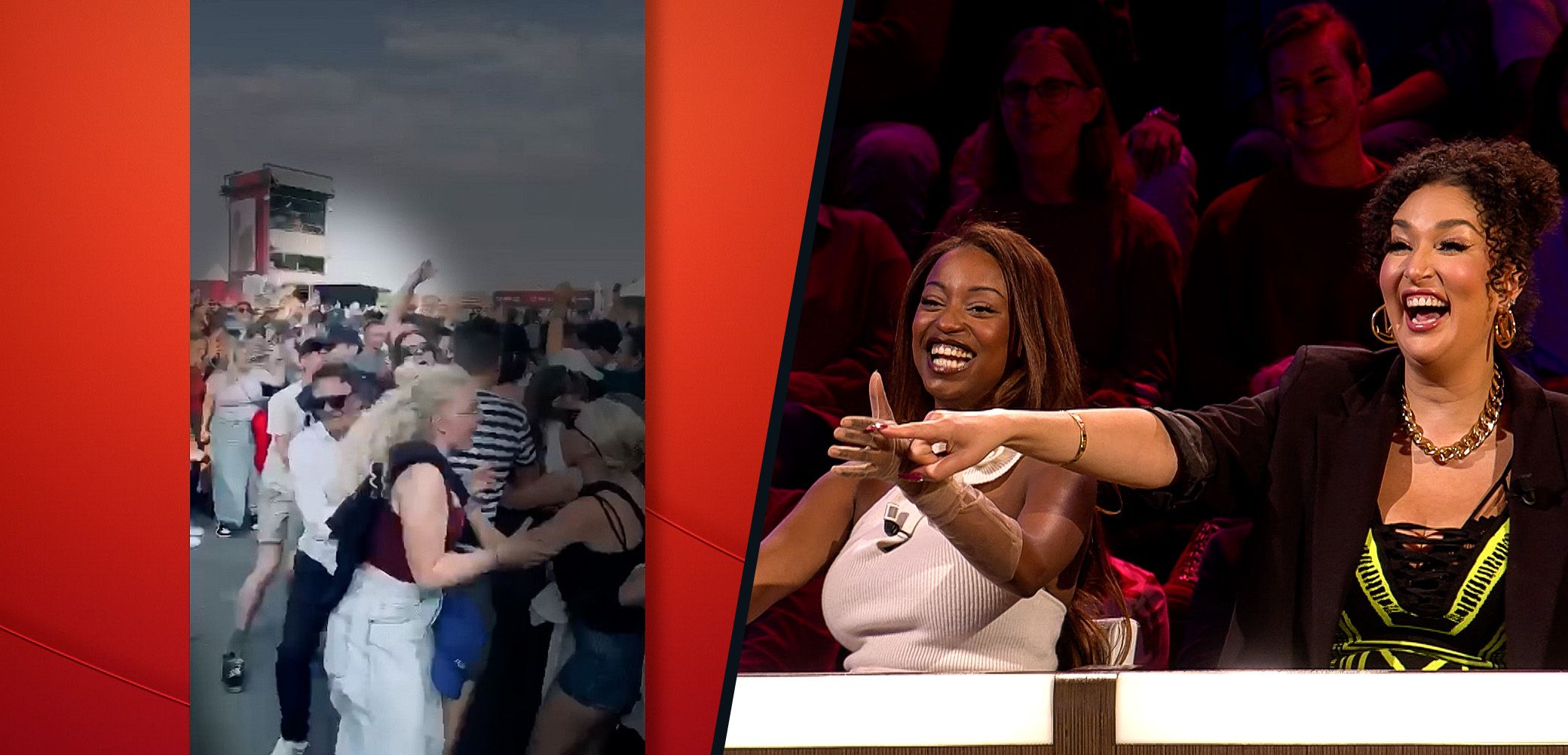 Erik belandde in een moshpit op een festival én daar zijn bewijzen van