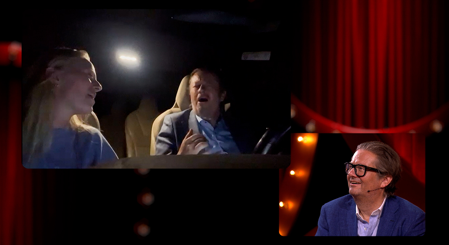 James krijgt Marc Coucke aan het zingen tijdens James De Musical
