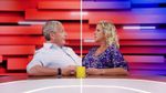 Een tafel, tafelspringers en af en toe een andere presentator